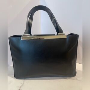 Michael Kors Black TILDA Leather Large Tote